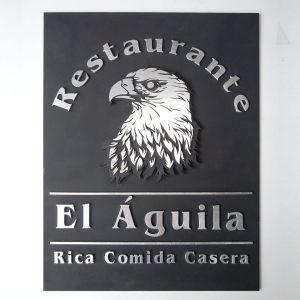 Rótulo decorativo de MDF Personalizado (30x40 cm)