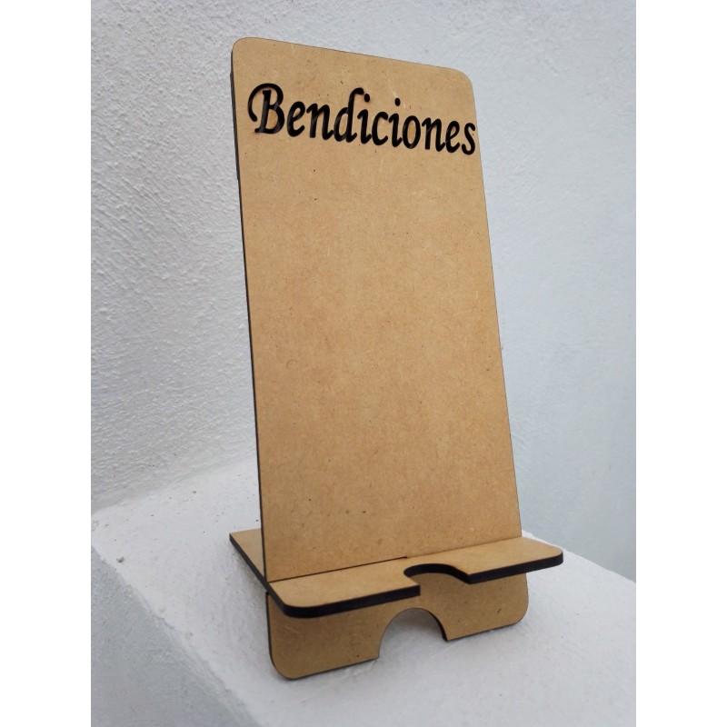 Base para Celular con Calado en Bajo Relieve Personalizada - Imagen 7